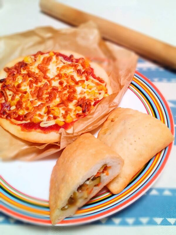 レシピNo.2｜みっちゃんのミックス米粉で作る  米粉のピザ＆カンツォーネ〈PDFレシピ＋解説動画（約7分）〉